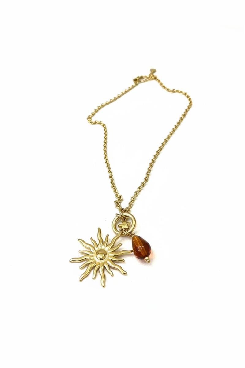 collana con ciondolo glossy